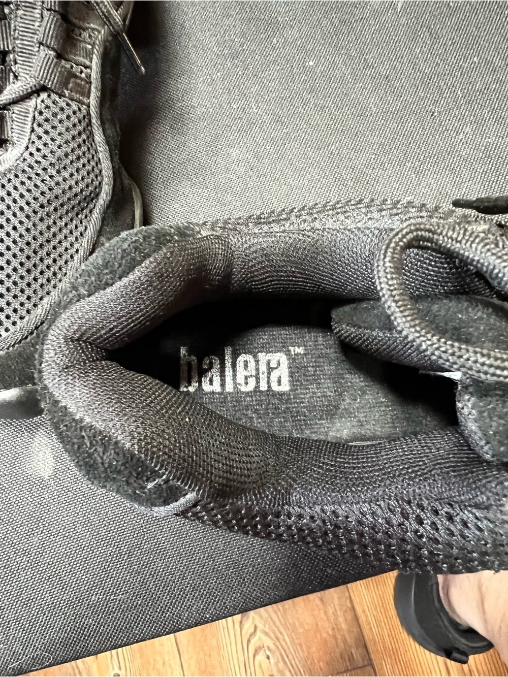 balera Black Men's Athletic Mesh Sneakers